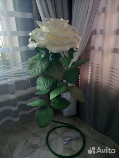 Роза светильник- торшер