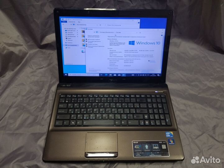 Asus K52F P6200, 2gb, hdd 320gb 15.6