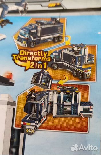 Lego полицейский участок