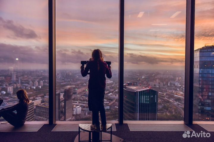 Билет Панорама 360 смотровая площадка Москва Сити