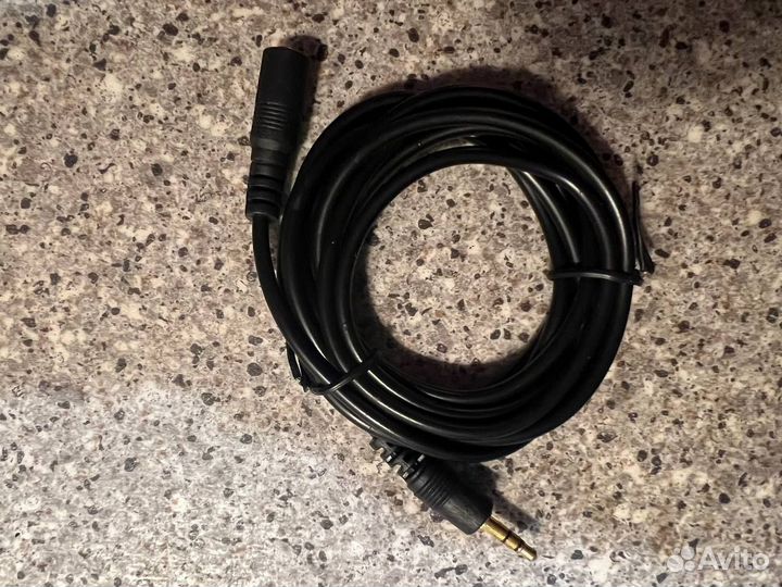 Удлинитель для наушников 2 метра джек 3.5