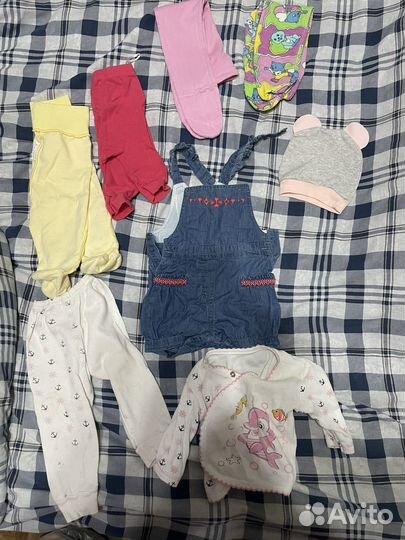Вещи пакетом на девочку