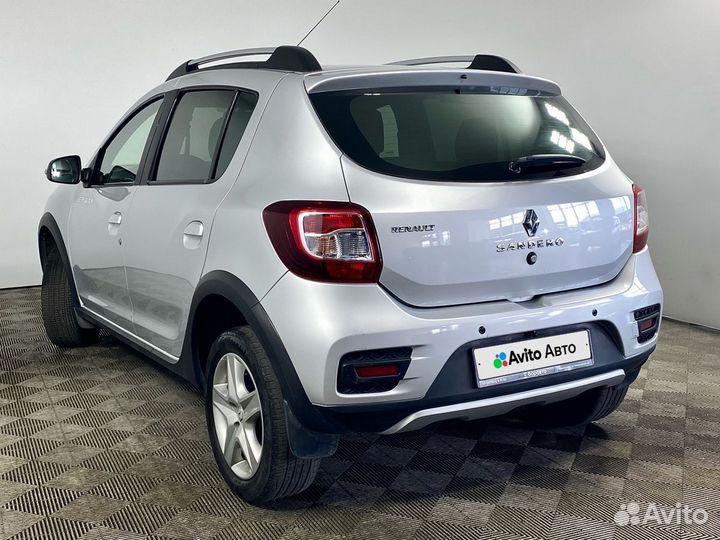 Renault Sandero Stepway 1.6 МТ, 2017, 92 647 км