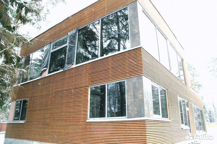 Алюминиевые окна теплые