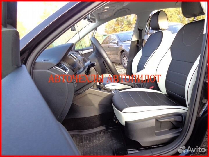 Чехлы Автопилот Skoda Octavia A7 из экокожи