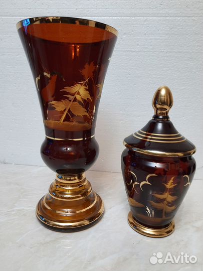 Вазы, Богемия Чехословакия 60-70гг прошлого века