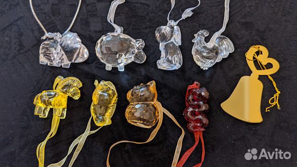 Свечи. Игрушки елочные СССР знаки зодиака