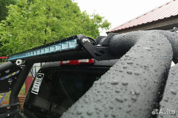 Кронштейны для светодиодной балки на трубу BMS