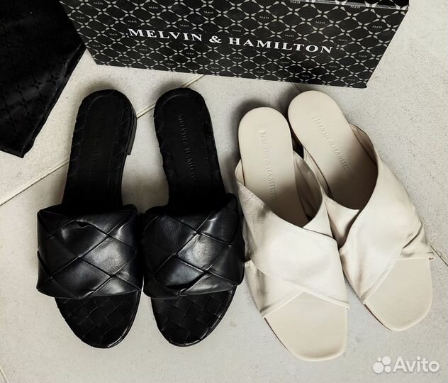 Новые Melvin & Hamilton очень красивые 38 р кожа ш
