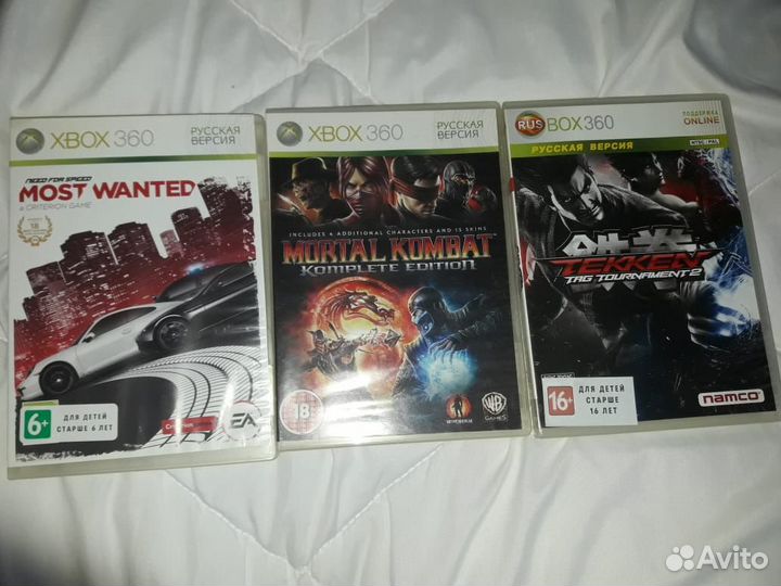 Диски на xbox 360