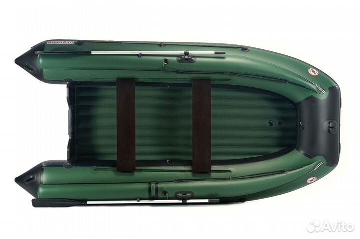 Лодка mishimo family lite DF 370 цвет зеленый