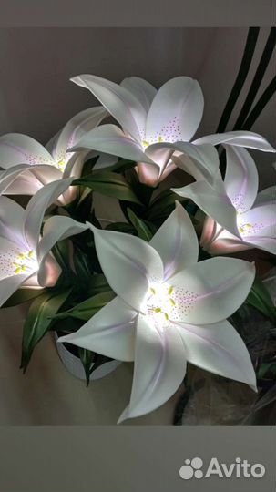 Подарок Лилия - ночник, светильник