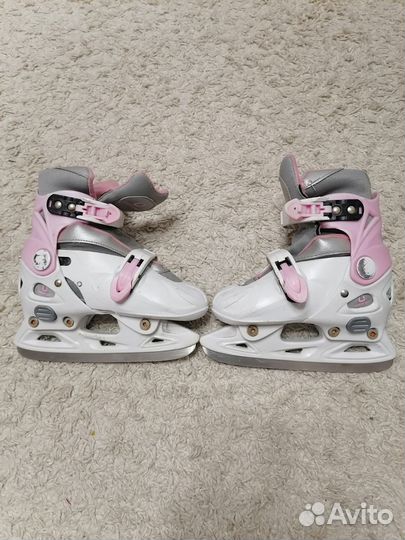 Коньки ролики 2 в 1 раздвижные