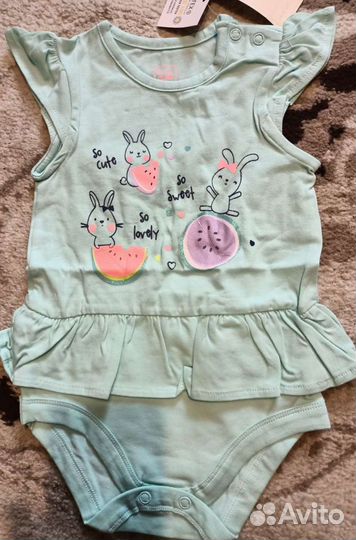 Вещи пакетом для девочки 68 размер