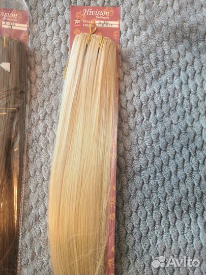 Пряди на заколках для загущения