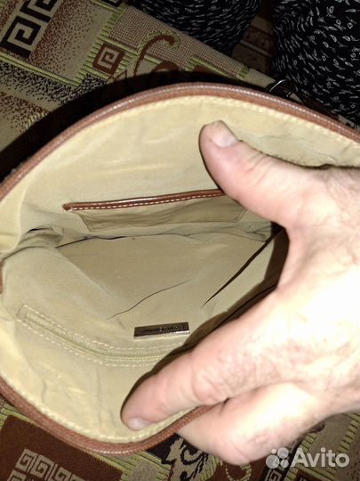 Сцмка,кожа,Италия,Glani Bernini