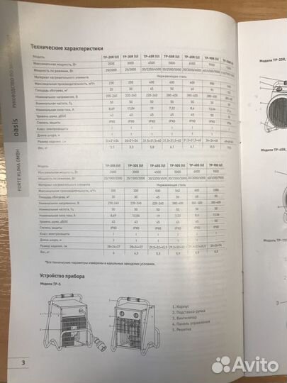 Тепловая пушка 6 кВт / 380В новая