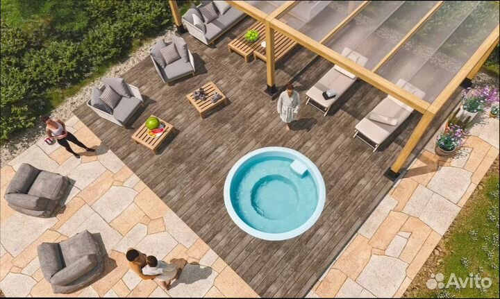 Композитный Бассейн Классик ecoline