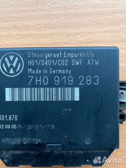 Блок управления парктроников Vw Transporter T5 BRR