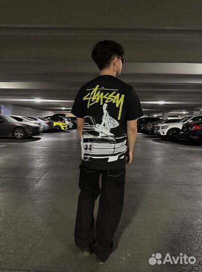 Stussy футболка оверсайз (новая модель)