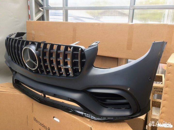 Бампер 63 AMG Mercedes GLC (X 253)