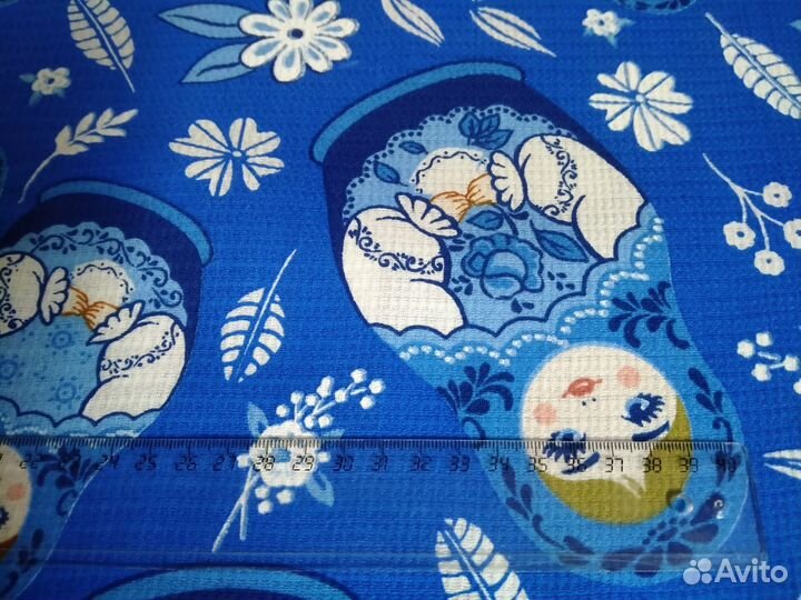 Отрез ткани, вафелька