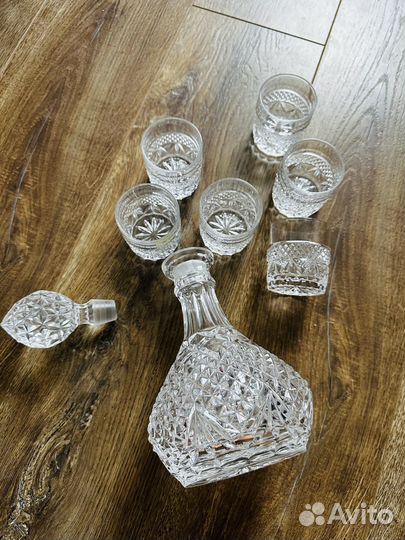 Графин хрустальный богемия