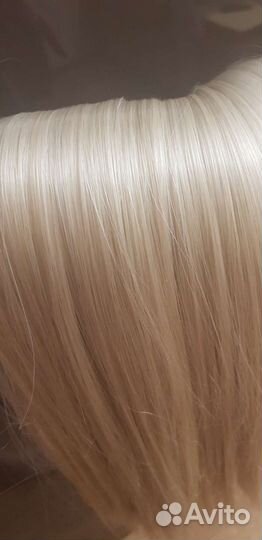 Накладной хвост блонд