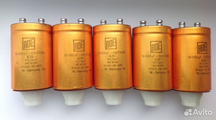 Конденсаторы ROE