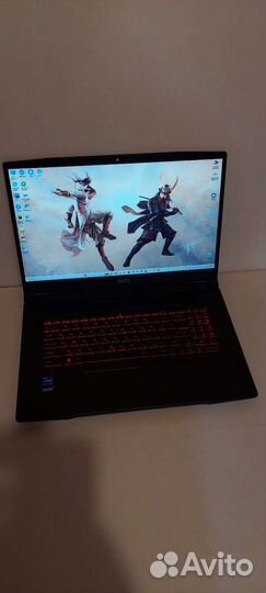 Игровой ноутбук msi rtx 3060 16gb i7-12650