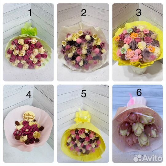 Шоколадные букеты, конфеты, наборы