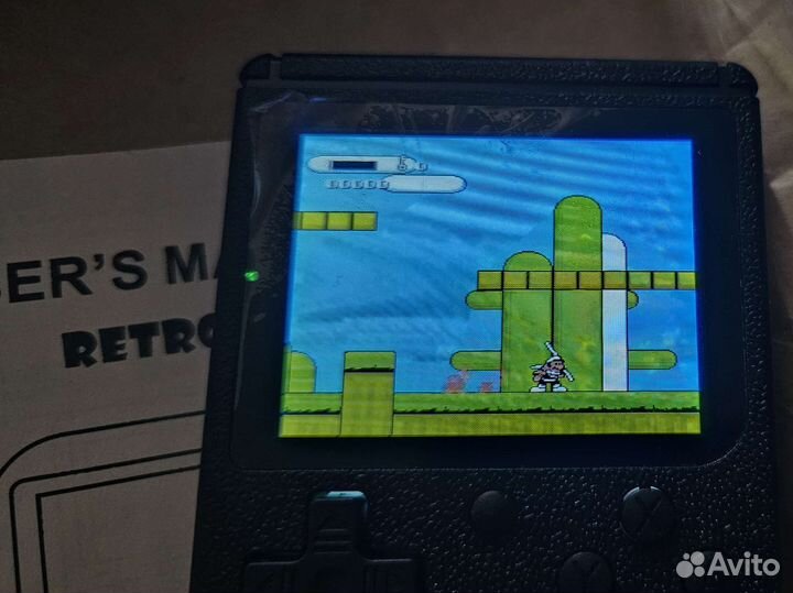 Игровая приставка 8 bit - 400 игр экран LCD новая