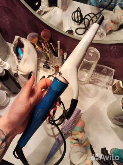 Мультислайсер Phillips: выпрямитель, плойка, гофре