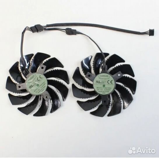 Вентиляторы для видеокарты на Gigabyte