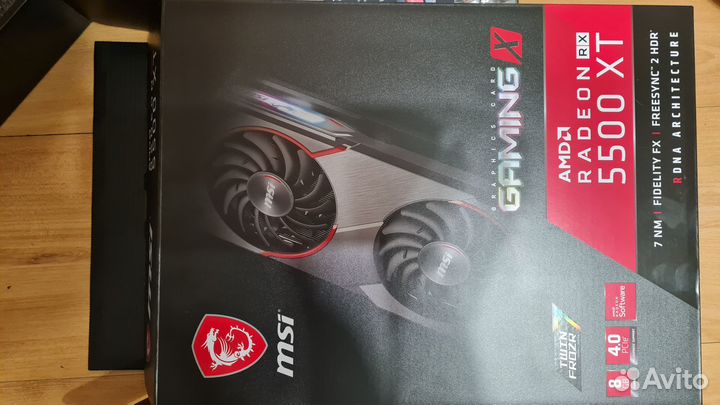 MSI RX 5500XT 8GB Gaming X