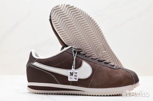 Кроссовки Nike Cortez Brown Suede Natural