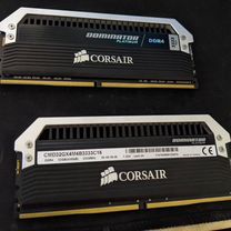 Оперативная память Corsair Dominator ddr4 16gb