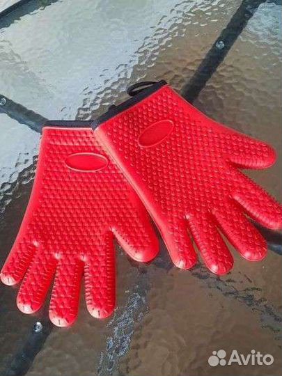 Прихватки-перчатка силиконовые