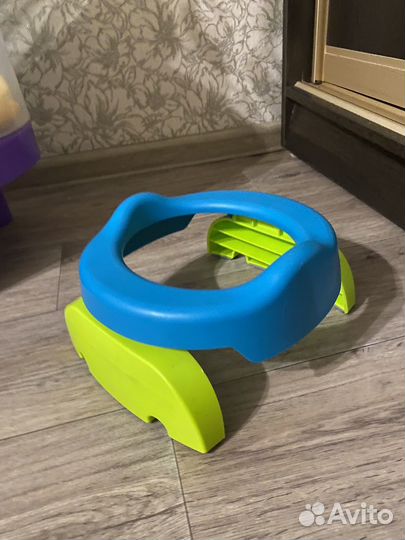 Горшок дорожный potette plus 2 в1 + сменные мешки