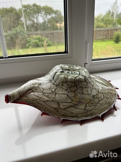 Ваза для фруктов богемия