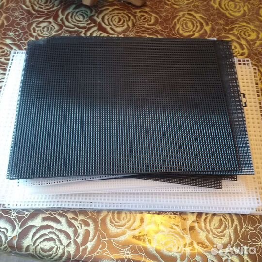 Канва для вышивания пластиковая набор