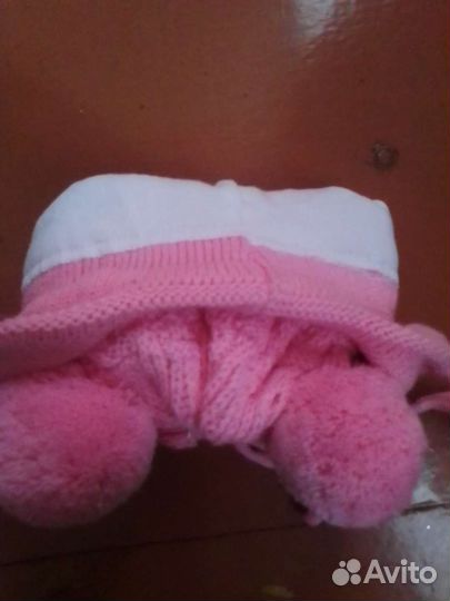 Шапка для девочки новая