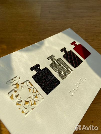Открытка Chanel оригинал