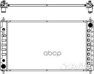 Радиатор двигателя nissan Teana 2008