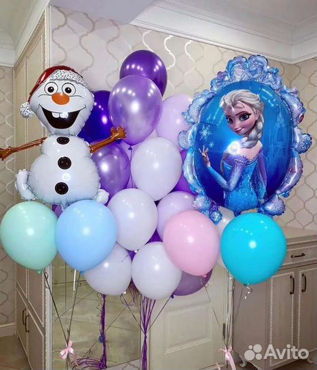 Воздушные шары холодное сердце