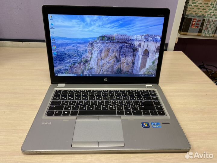 HP EliteBook Folio 9470m + докстанция