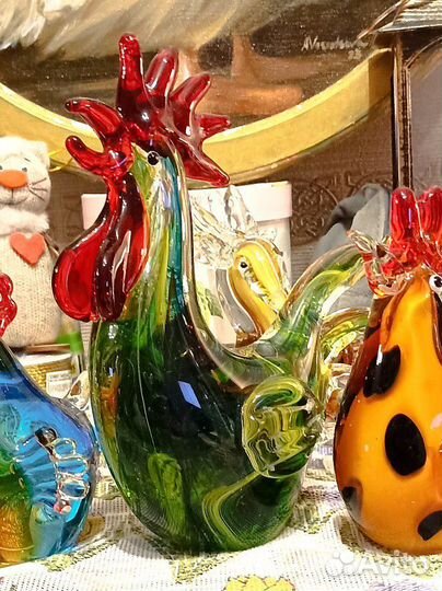 Петух большой 22см Murano