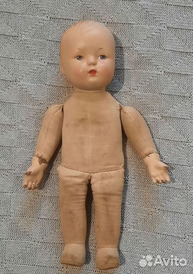 Кукла СССР прессопилки, московская фабрика 8 марта