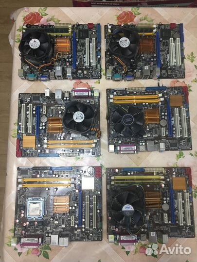 Материнские платы 775 DDR2