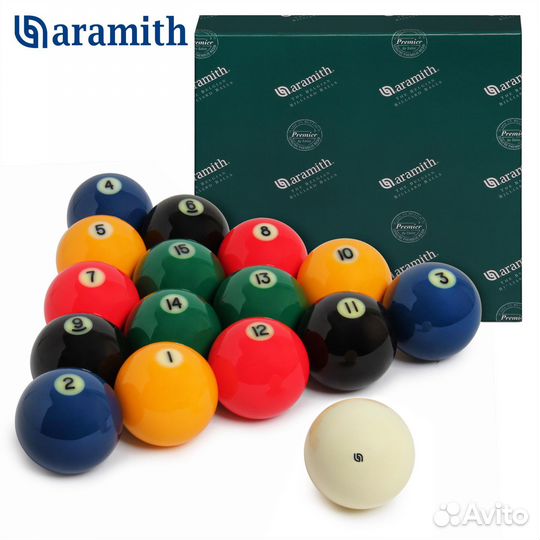 Шары aramith premier pyramid colour 68мм